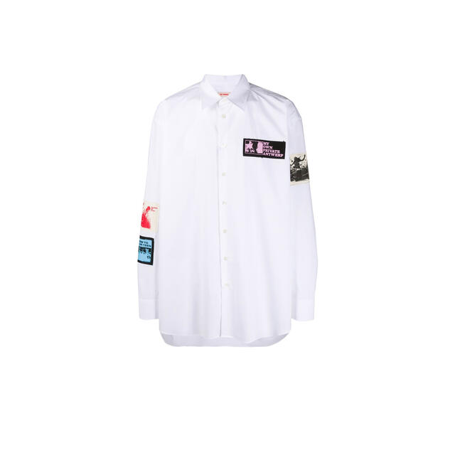 ss20 Oversized shirt with patches
