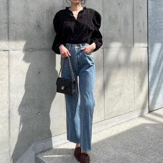 PL highwest denim flare pants(デニム/ジーンズ)