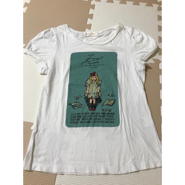 JaneMarple(ジェーンマープル)のジェーンマープル　女の子　Tシャツ　絵本柄 レディースのトップス(Tシャツ(半袖/袖なし))の商品写真