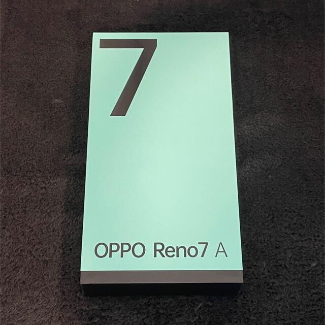【新品未使用】OPPO Reno7A ドリームブルー