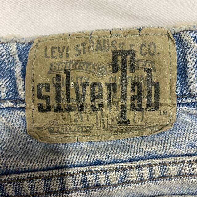 Levi's(リーバイス)の【USA】希少 90sリーバイス　シルバータブ　極太バギー デニム　古着 メンズのパンツ(デニム/ジーンズ)の商品写真