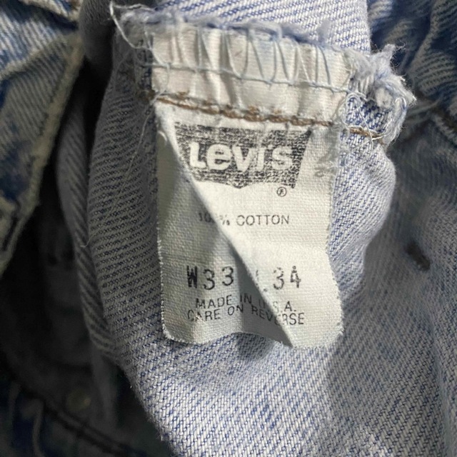 Levi's(リーバイス)の【USA】希少 90sリーバイス　シルバータブ　極太バギー デニム　古着 メンズのパンツ(デニム/ジーンズ)の商品写真