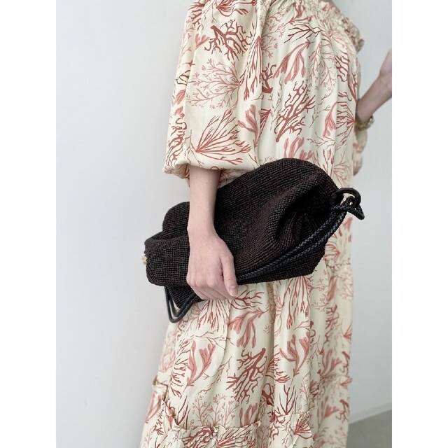 L'Appartement【A POINT ETC】Raphia Clutch