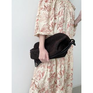 アパルトモンドゥーズィエムクラス(L'Appartement DEUXIEME CLASSE)のL'Appartement【A POINT ETC】Raphia Clutch(かごバッグ/ストローバッグ)