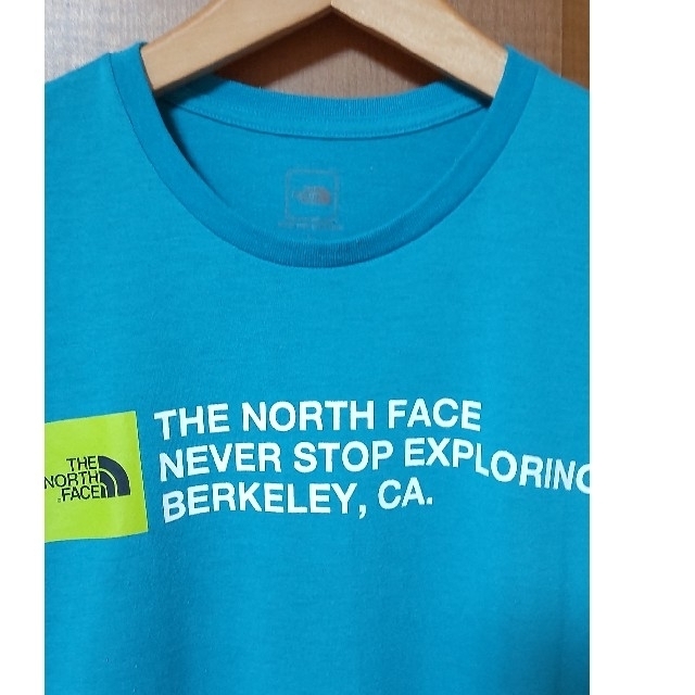 THE NORTH FACE(ザノースフェイス)の【THE NORTH FACE】スカイブルー　Tシャツ メンズのトップス(Tシャツ/カットソー(半袖/袖なし))の商品写真