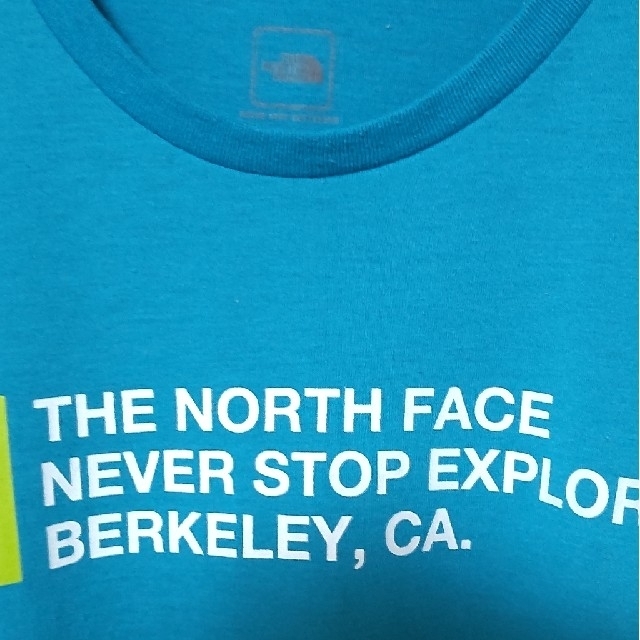 THE NORTH FACE(ザノースフェイス)の【THE NORTH FACE】スカイブルー　Tシャツ メンズのトップス(Tシャツ/カットソー(半袖/袖なし))の商品写真