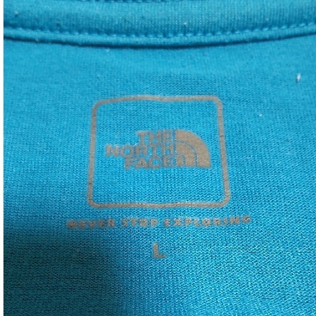 THE NORTH FACE(ザノースフェイス)の【THE NORTH FACE】スカイブルー　Tシャツ メンズのトップス(Tシャツ/カットソー(半袖/袖なし))の商品写真