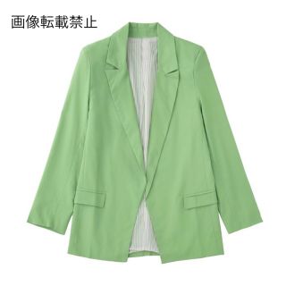 🌺8月新作🏖8645◇green グリーン ジャケット(テーラードジャケット)