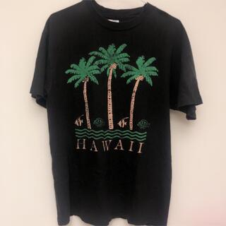 ヘインズ(Hanes)のL.A. で購入　古着　made in USA “Hawaii”  お魚(Tシャツ(半袖/袖なし))