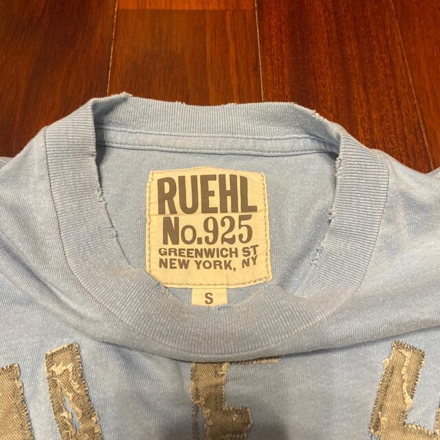 Ruehl No.925(ルールナンバー925)のRUEHL No.925 ルール Tシャツ　水色 メンズのトップス(Tシャツ/カットソー(半袖/袖なし))の商品写真