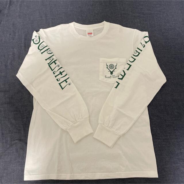 supreme south2west8 L/S Pocket TEE