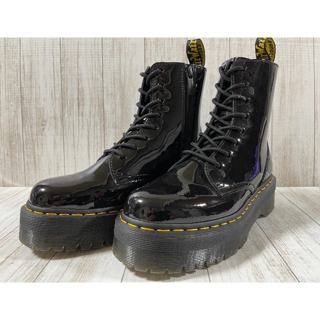 Dr.Martens(ドクターマーチン)のドクターマーチン☆☆ＪＡＤＯＮパテント☆☆超厚底サイドジップ レディースの靴/シューズ(ブーツ)の商品写真