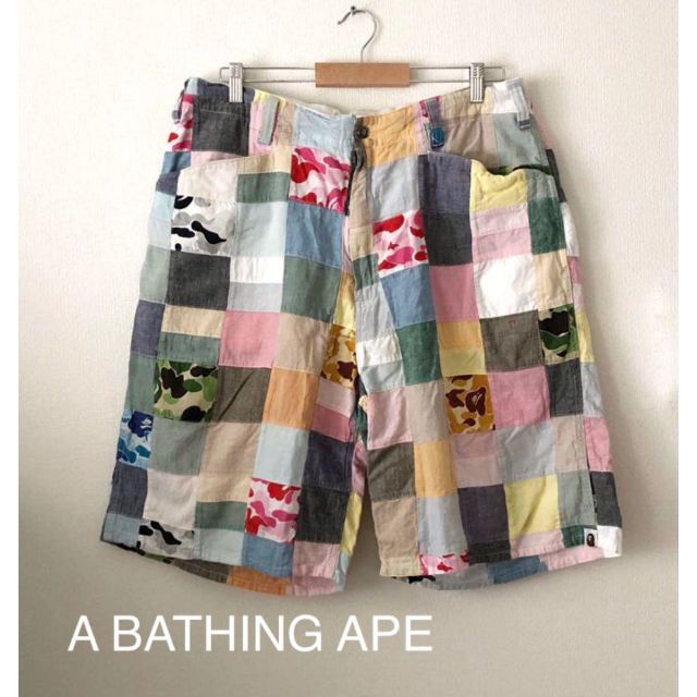 A BATHING APE - 【希少デザイン】アベイシングエイプ パッチワーク