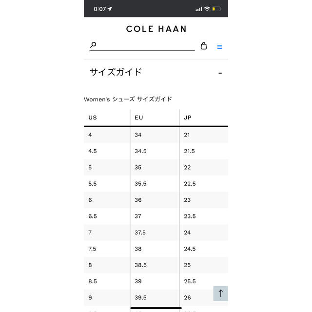 Cole Haan(コールハーン)の【新品・未使用】コールハーン　フラットシューズ レディースの靴/シューズ(ハイヒール/パンプス)の商品写真