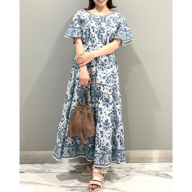 GRACE CONTINENTAL 30,800円サラサptティアードワンピース