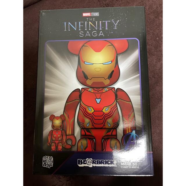 BE@RBRICK IRON MAN MARK 50 400％ & 100％