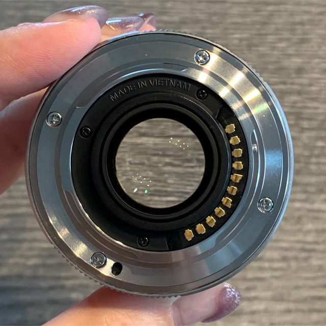 OLYMPUS(オリンパス)のオリンパス M.ZUIKO DIGITAL 45mm F1.8 プロテクター付 スマホ/家電/カメラのカメラ(レンズ(単焦点))の商品写真