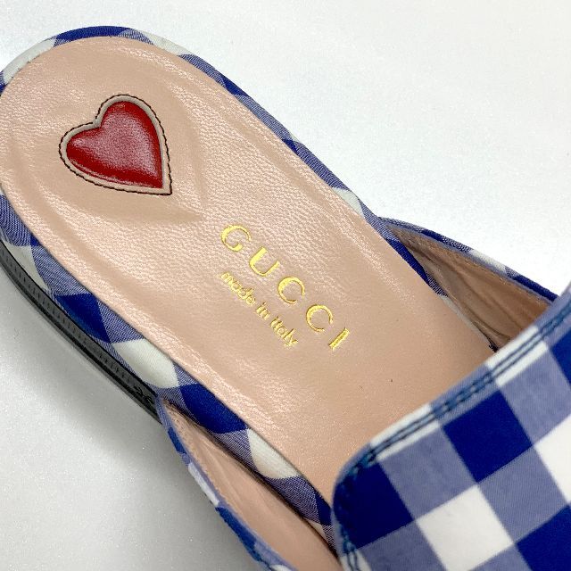 Gucci(グッチ)の4588 未使用 グッチ プリンスタウン ホースビット チェック サンダル レディースの靴/シューズ(サンダル)の商品写真