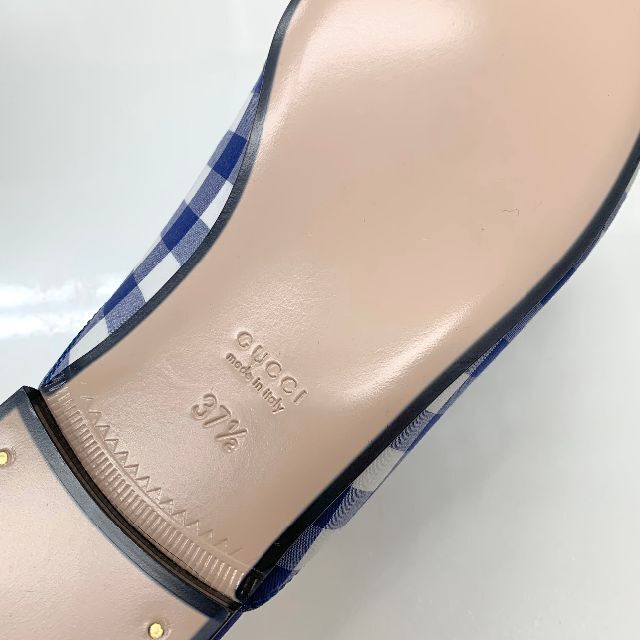 Gucci(グッチ)の4588 未使用 グッチ プリンスタウン ホースビット チェック サンダル レディースの靴/シューズ(サンダル)の商品写真