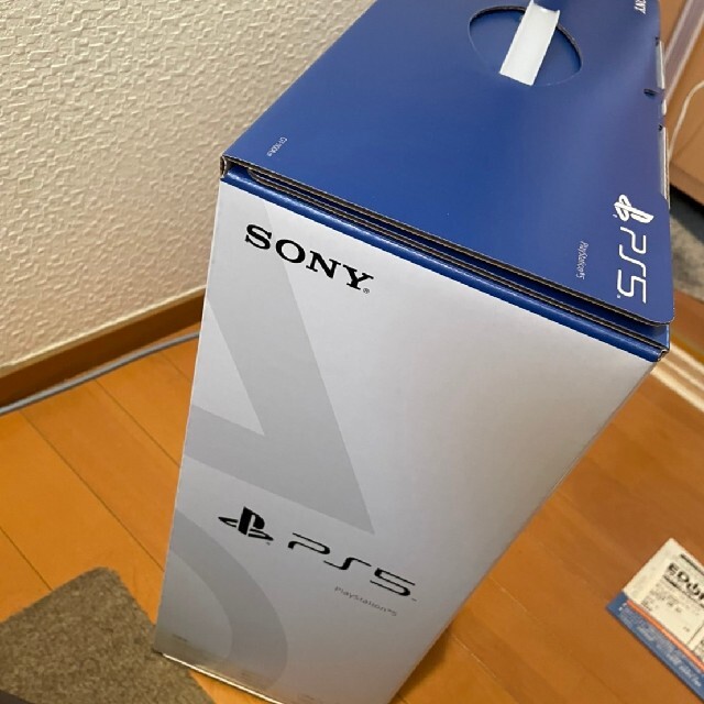 SONY(ソニー)の新品、未使用 プレイステーション5！ エンタメ/ホビーのゲームソフト/ゲーム機本体(家庭用ゲーム機本体)の商品写真