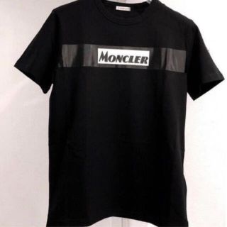 モンクレール(MONCLER)の★希少★ MONCLER Tシャツ Ｌ　ブラック モンクレール ワッペン 完売品(Tシャツ/カットソー(半袖/袖なし))