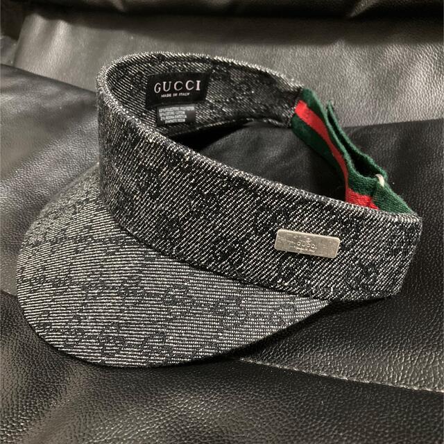 Gucci(グッチ)のGUCCI グッチ　サンバイザー レディースの帽子(キャップ)の商品写真