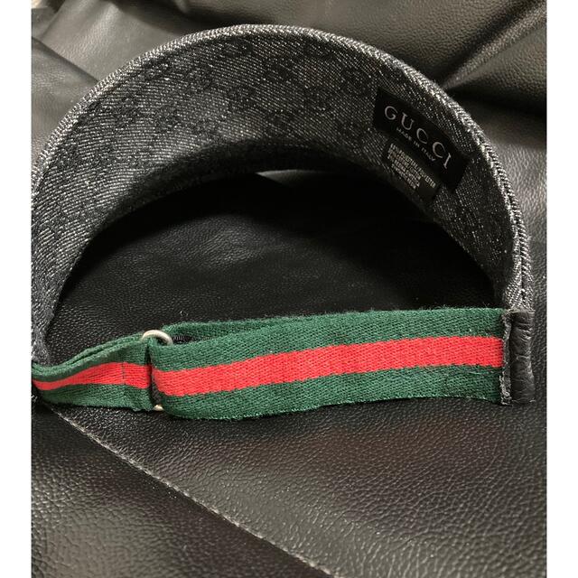 Gucci(グッチ)のGUCCI グッチ　サンバイザー レディースの帽子(キャップ)の商品写真