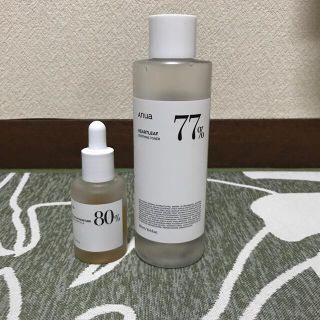 ドクタージャルト(Dr. Jart+)のアヌア ドクダミ 77％ スージングトナー 化粧水 & アヌアドクダミ80%(化粧水/ローション)