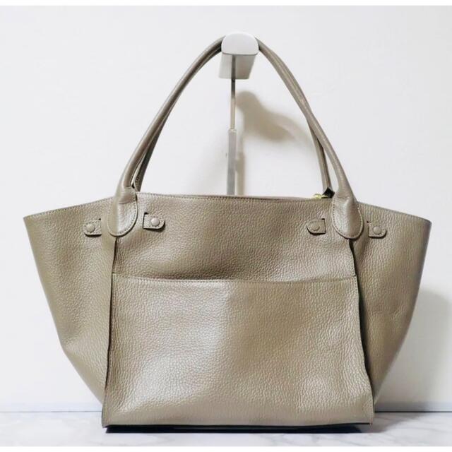 ♡Leilian 本革 高級品 シュリンクレザー 超美品