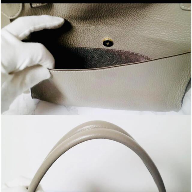 ♡Leilian 本革 高級品 シュリンクレザー 超美品