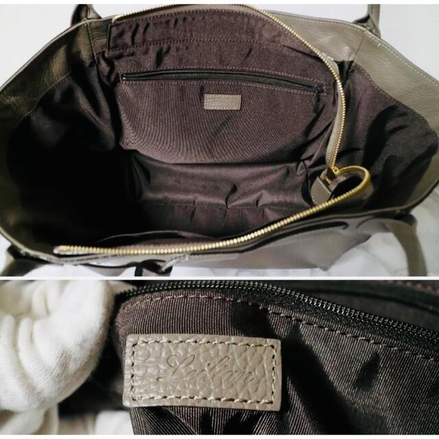 ♡Leilian 本革 高級品 シュリンクレザー 超美品