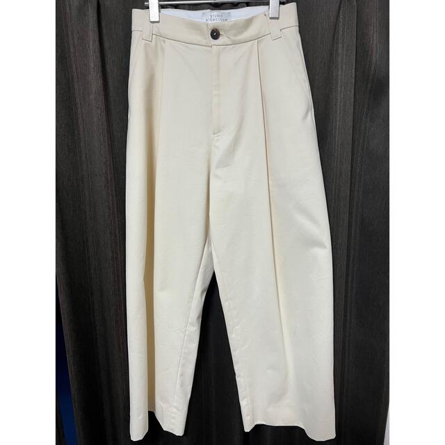 STUDIO NICHOLSON PEACHED VOLUME PANTS