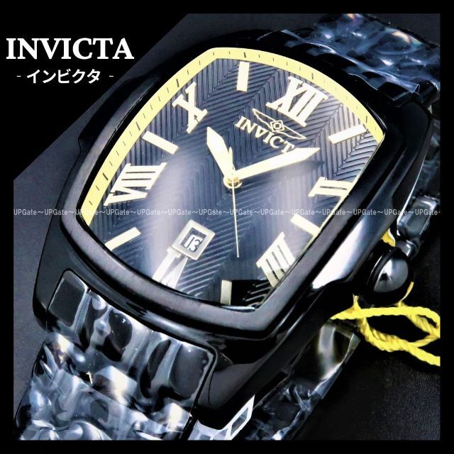 上品デザイン★クールなブラック INVICTA Lupah 39831