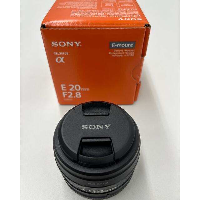 SONY(ソニー)の新品 SONY  E20mm F2.8 Eマウント用SEL20F28 スマホ/家電/カメラのカメラ(レンズ(単焦点))の商品写真