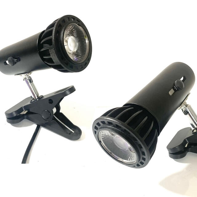 15W植物育成ライトGrowLight 6000K 3個 ライトクリップ3個
