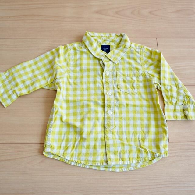 Baby GAP チェックシャツ 80cm キッズ/ベビー/マタニティのベビー服(~85cm)(シャツ/カットソー)の商品写真
