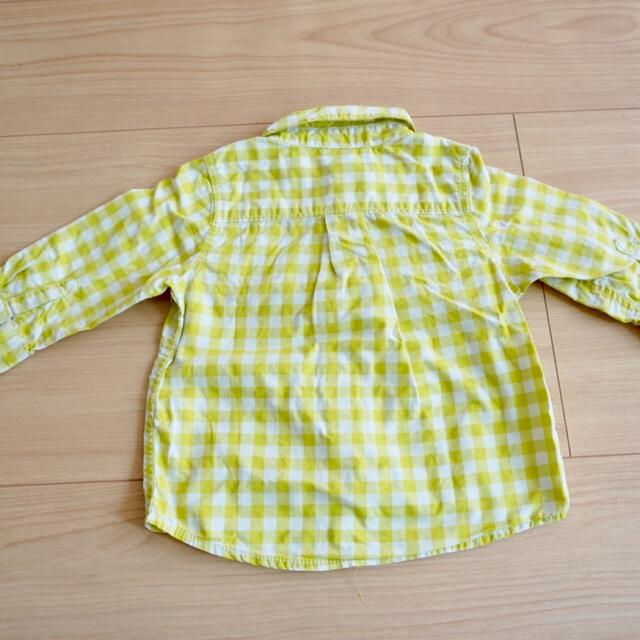 Baby GAP チェックシャツ 80cm キッズ/ベビー/マタニティのベビー服(~85cm)(シャツ/カットソー)の商品写真