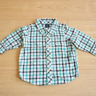 BabyGAP チェックシャツ 80cm(シャツ/カットソー)