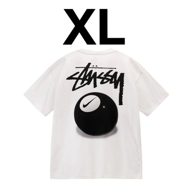 NikeStussy × Nike SS 8 Ball T-Shirt White