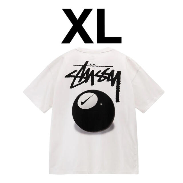 Stussy × Nike SS 8 Ball T-Shirt White