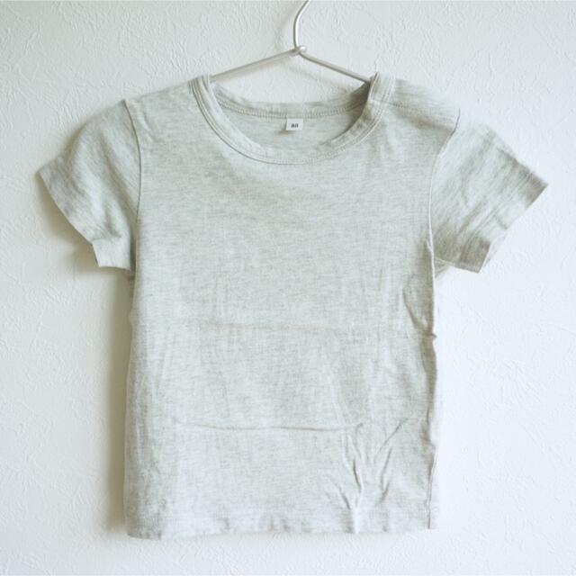 無印良品 Tシャツ 80cm キッズ/ベビー/マタニティのベビー服(~85cm)(Ｔシャツ)の商品写真