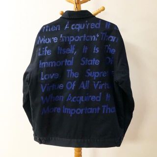 シュプリーム(Supreme)のjunya watanabe cdg man printed work jkt(ブルゾン)