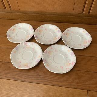 ナルミ(NARUMI)のNitto  JAPAN Pure &White 小皿5枚　ケーキ皿　取り皿(食器)