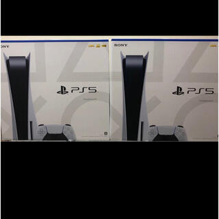 プレイステーション(PlayStation)のPlayStation5 2台セット　新品　未使用(家庭用ゲーム機本体)