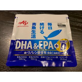 アジノモト(味の素)の【新品未開封】味の素 DHA＆EPA＋ビタミンD 約30日分 120粒(その他)