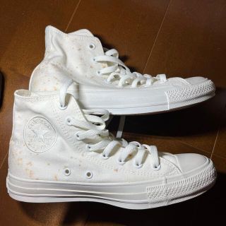 コンバース(CONVERSE)のconverse コンバース All White 25㎝(スニーカー)