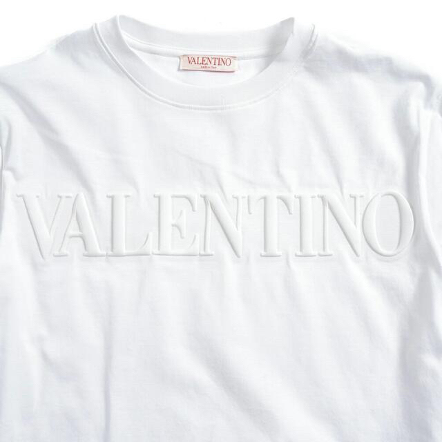 VALENTINO 新品 新作 半袖 エンボスロゴtシャツ