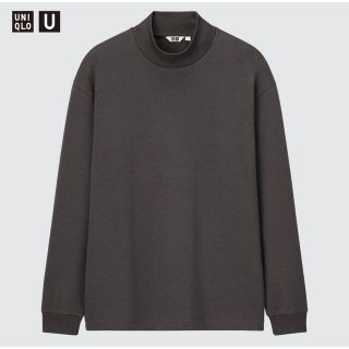 美品Theory モックネックプルオーバーダンボールニット ベージュ