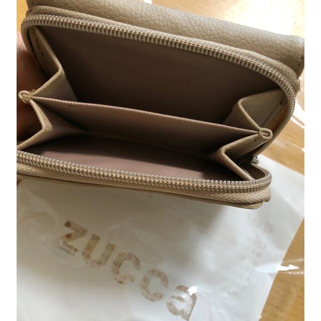 ZUCCa(ズッカ)の◼️新品未使用◼️ZUCCA収納たっぷり三つ折財布◼️ベージュ大人のおしゃれ手帖 レディースのファッション小物(財布)の商品写真