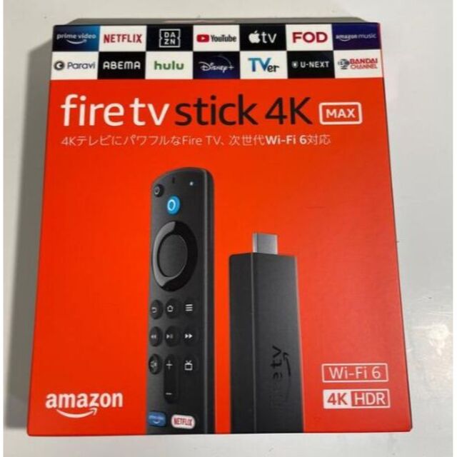 Fire TV Stick 4K Max - Alexa対応音声認識リモコン